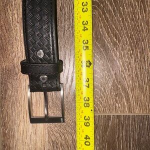 Black Leather Belt